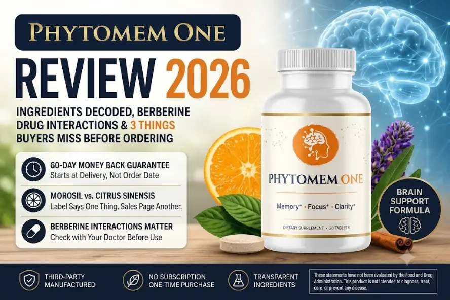 Phytomem One dietary supplement bottle, single count